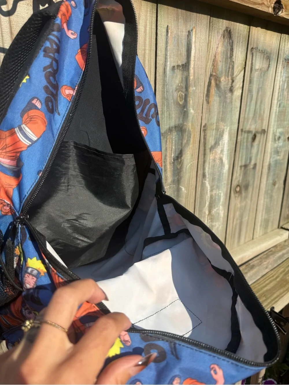 Naruto Kids Blue Character Backpack by Naruto